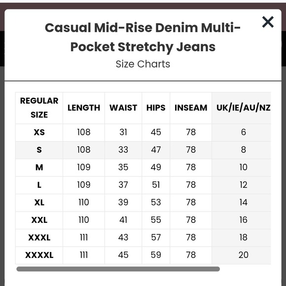 Katch Me Women's Premium Denim Light Wash Wide Leg Jeans EUR 36 / US 4-6 - Picture 11 of 11